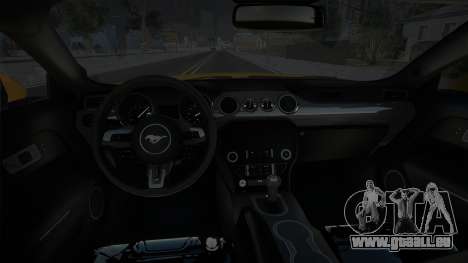 Ford Mustang GT [Yellow car] für GTA San Andreas