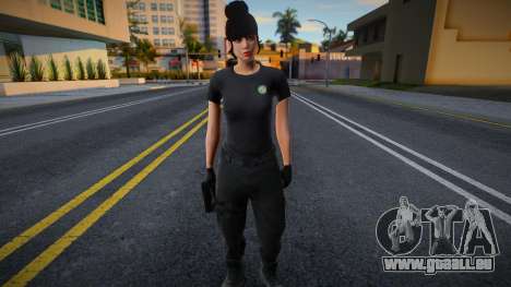 Police-Girl v1 pour GTA San Andreas