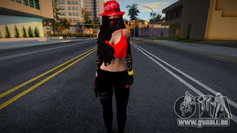 FAZENDO SKIN FEMININA 1 pour GTA San Andreas