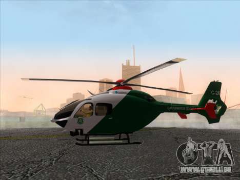 Hélicoptère des Carabineros de Chile pour GTA San Andreas