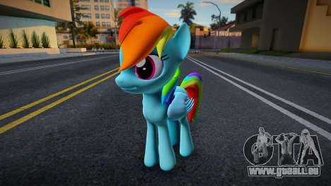 Rainbow Dash New HD für GTA San Andreas