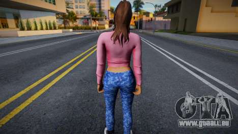 GTA VI - Lucia Default Trailer Artwork v2 pour GTA San Andreas