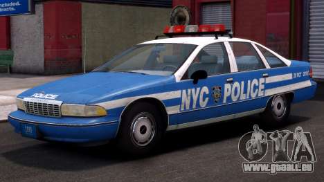 NYPD - Chevrolet Caprice Tripack Police für GTA 4