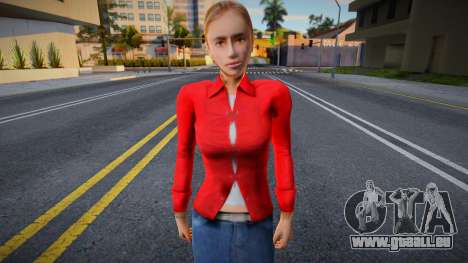 Femme ordinaire dans le style KR 7 pour GTA San Andreas