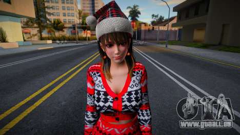 DOAXVV Nanami - Christmas Clothes Set v1 für GTA San Andreas