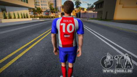 Joueur de football dans le style de la Républiqu pour GTA San Andreas