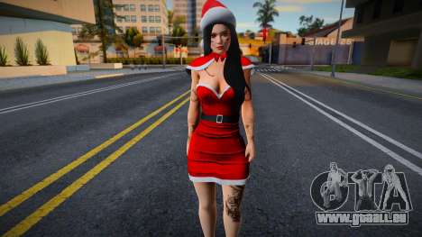 Christmas girl 931 v2 pour GTA San Andreas