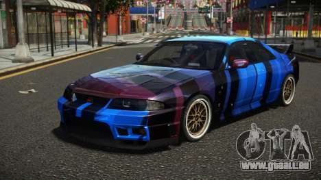 Nissan Skyline R33 R-Ti S1 für GTA 4