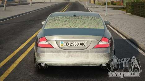 Mercedes-Benz CLS500 Ukraine Winter pour GTA San Andreas