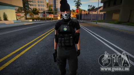 Police-Girl v2 pour GTA San Andreas