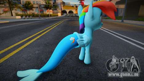 Rainbow Dash Mermaid für GTA San Andreas