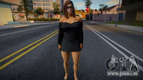 GTA VI - Lucia Off The Shoulder Fitted Dress v2 pour GTA San Andreas