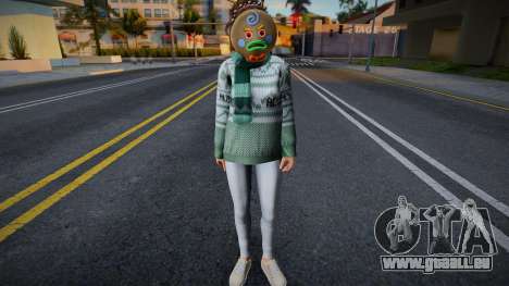 Hitomi - Christmas Sweater Leggings v1 für GTA San Andreas