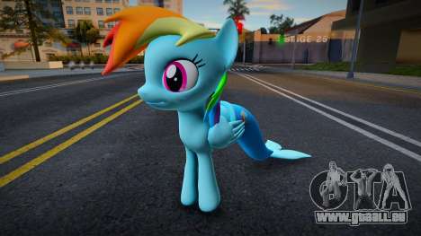 Rainbow Dash Mermaid für GTA San Andreas