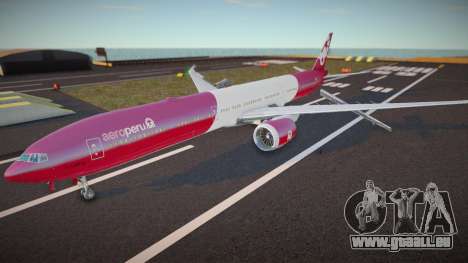 Boeing 777-9X Livery Peruvian Ride pour GTA San Andreas