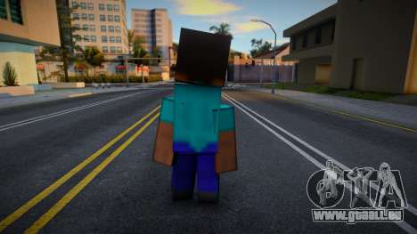 Steve - Minecraft 3DS Skin für GTA San Andreas