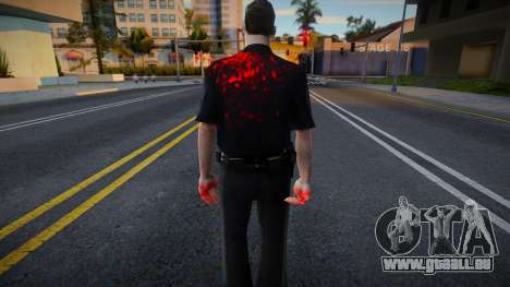 Lapd1 Zombie pour GTA San Andreas