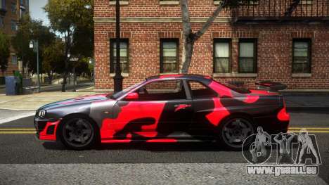 Nissan Skyline R34 R-Sport S3 pour GTA 4