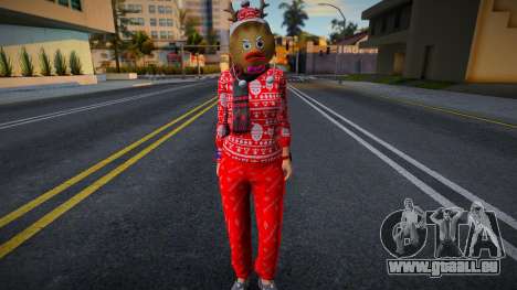 Nagisa - Christmas Winter Wonder Pijama v1 für GTA San Andreas