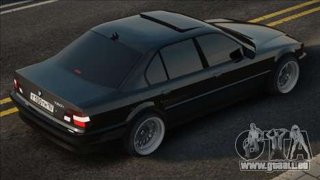 BMW 750i e38 Black für GTA San Andreas