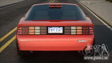 Chevrolet Camaro IROC pour GTA San Andreas