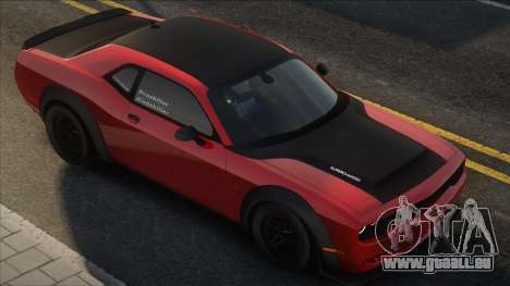 Dodge Challenger SRT Demon [Red] für GTA San Andreas