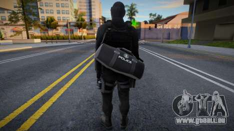 SKIN DE ASSALTO FIVEM für GTA San Andreas