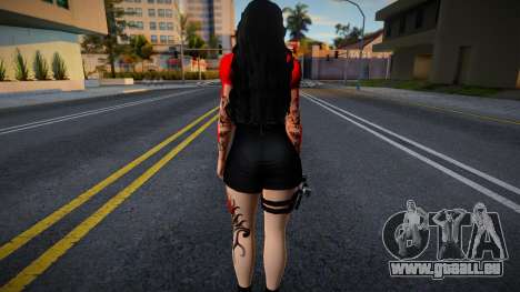 Skin Girl FBI v1 pour GTA San Andreas