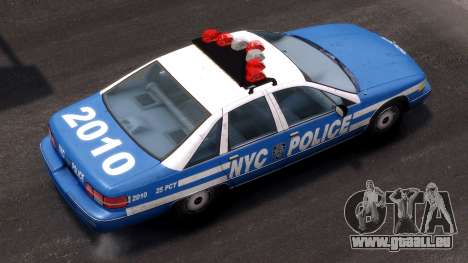 NYPD - Chevrolet Caprice Tripack Police pour GTA 4