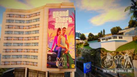 GTA 6 Updated Building Banner with HD lod für GTA San Andreas