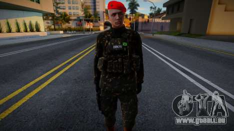 Guy Militaire Brésil 1 pour GTA San Andreas