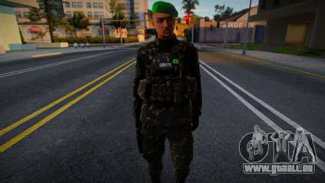 Brasilianischer Militär Kerl für GTA San Andreas