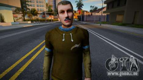 Homme moustachu dans le style KR pour GTA San Andreas