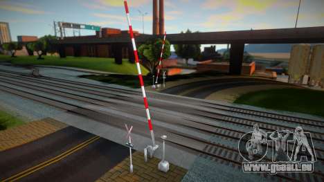 One Tracks old barrier and with bell and lights pour GTA San Andreas