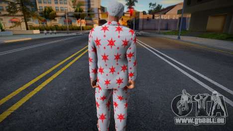 Männerhaut im Pyjama für GTA San Andreas