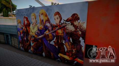 Final Fantasy Tactics Mural für GTA San Andreas