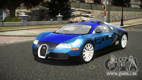 Bugatti Veyron Police V1.2 pour GTA 4