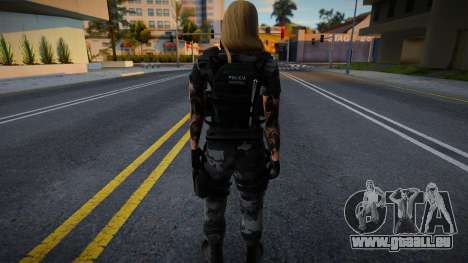Weibliche Polizistin für GTA San Andreas