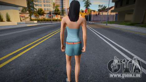 Fille asiatique dans le style KR pour GTA San Andreas