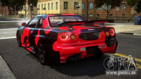 Nissan Skyline R34 R-Sport S3 pour GTA 4