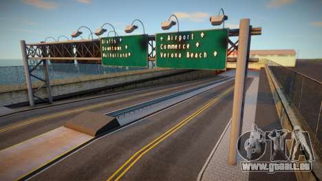 HD-Verkehrsschild für GTA San Andreas