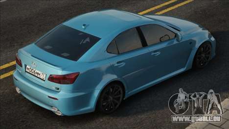 Lexus IS-F Blue pour GTA San Andreas