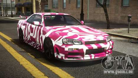 Nissan Skyline R34 R-Sport S2 pour GTA 4