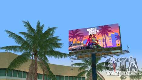 Billboard GTA 6 (GTA VI) für GTA Vice City