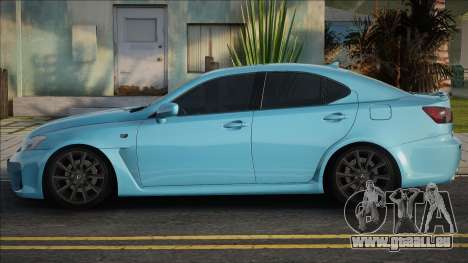 Lexus IS-F Blue pour GTA San Andreas
