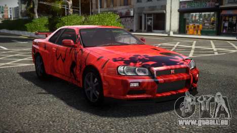 Nissan Skyline R34 N-Tune S7 pour GTA 4