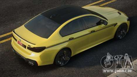 BMW M5 F90 [Yellow] pour GTA San Andreas
