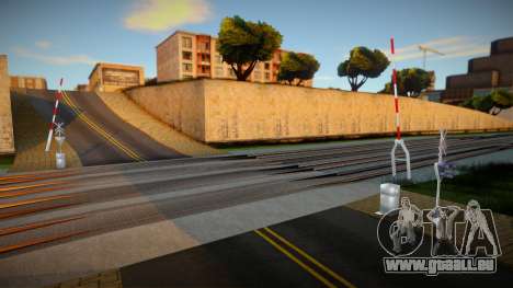 Two tracks barrier different 1 pour GTA San Andreas