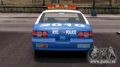 NYPD - Chevrolet Caprice Tripack Police pour GTA 4