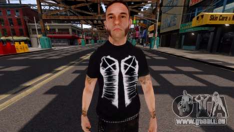 Punks in T-Shirts CM Punk von WWE für GTA 4
